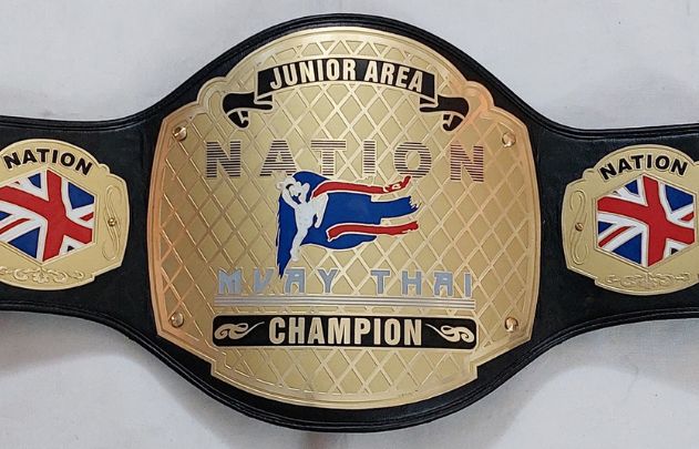 Replica championship boxing belt from Ibrahim Sports