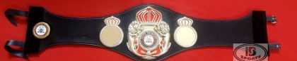 WBA New Super Lion championship belt replica featuring a lion emblem