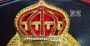 WBA Open Crown belt replica, side plate detail