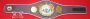 WBO championship belt replica, side plate detail