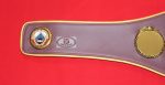 WBO Super Championship Belt Replica - full length flat lay showing strap and closure