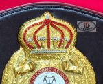 WBA Close Crown - close-up of strap closure and side medallion