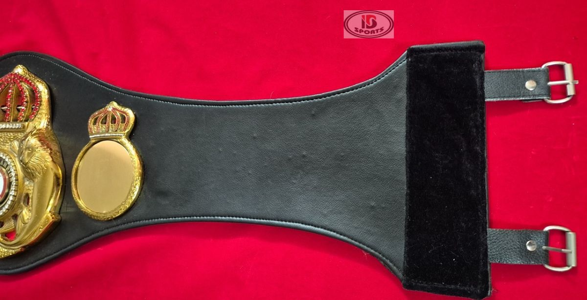 WBA Super Champion Lion belt replica, back of belt