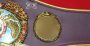 WBO Super Championship belt replica on display stand
