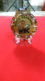 WBC custom brass medal, additional view