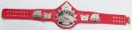 Custom championship belt manufactured by Ibrahim Sports