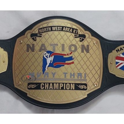 Custom regional championship belt, cropped for featured display