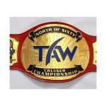 Custom cruiserweight championship belt, cropped for featured display