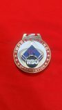 WBO custom brass medal, additional view